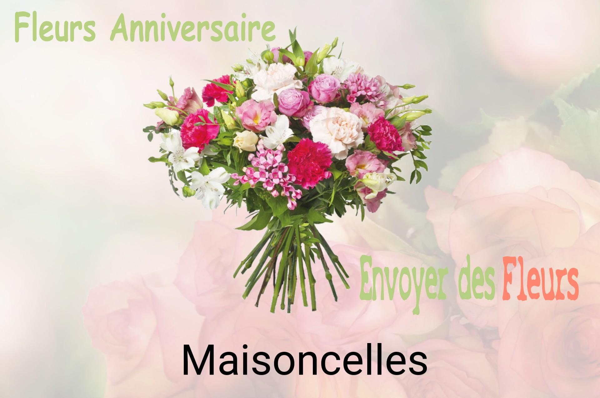 Bouquet de fleurs d’anniversaire livré à Maisoncelles